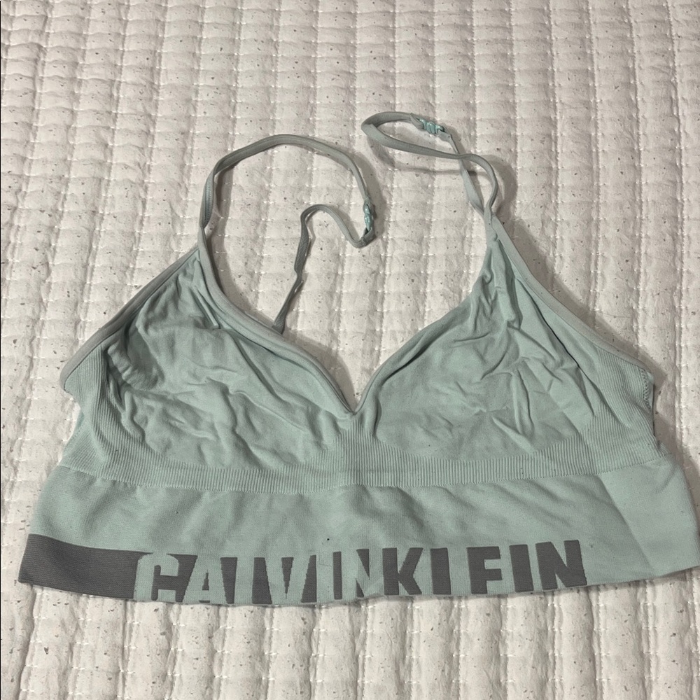 Calvin Klein Light Green Bralette
